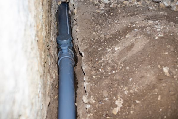 Drain Line Installation in Manchester