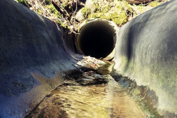 Drainage Swale Installation in Manchester