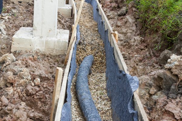 French Drain Installation in Manchester